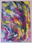 B62.Urskoven.70x100 cm. 3000 Kr.